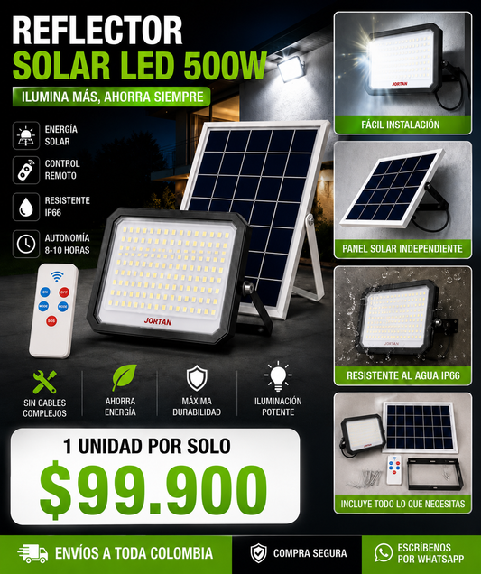 Reflector solar 500W