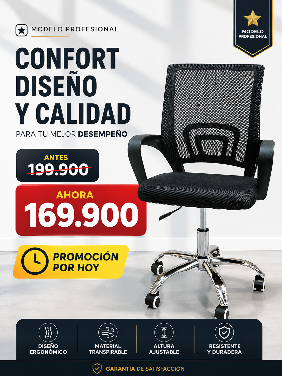 Silla De Escritorio Ejecutiva