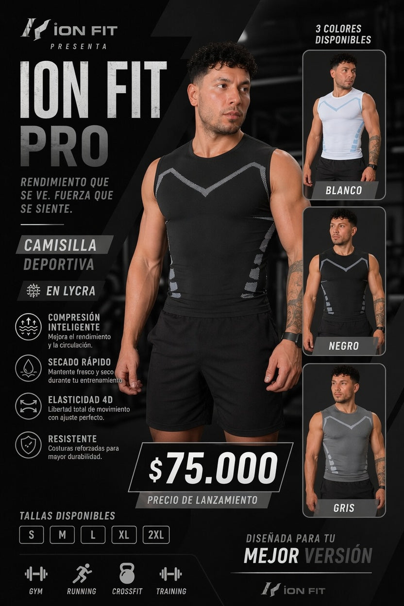 🔥  Camisilla  Ionfit  Pro 🔥